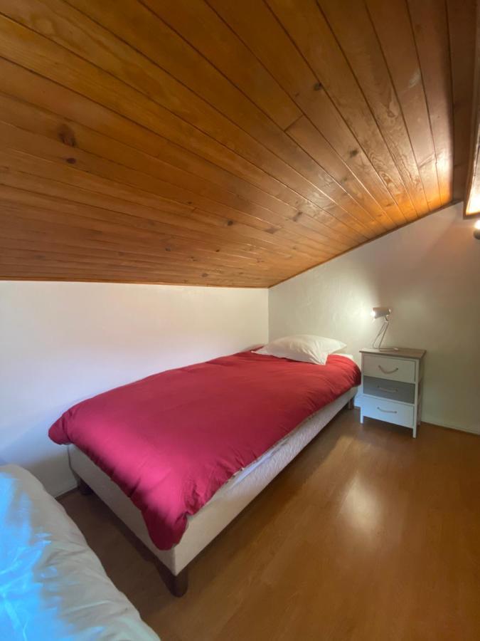 Logement Mansarde Dans Maison Avec Jardin En Bord De Piste, Vue Montagne Les Houches Ngoại thất bức ảnh